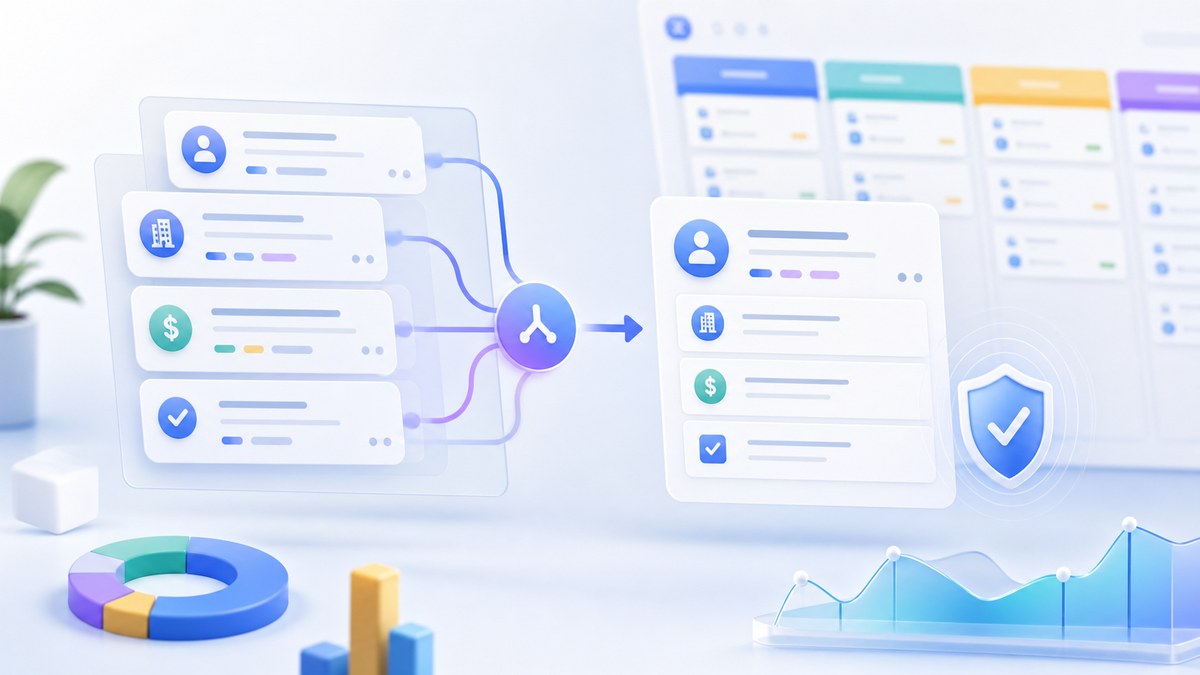 Дубли в amoCRM: очистка базы, объединение и профилактика повторов